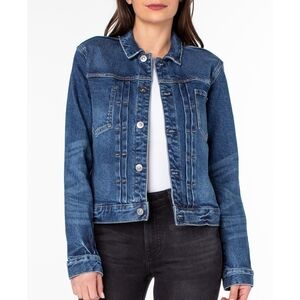 Earnest Sewn Women S Denim Jacket,Blue Large